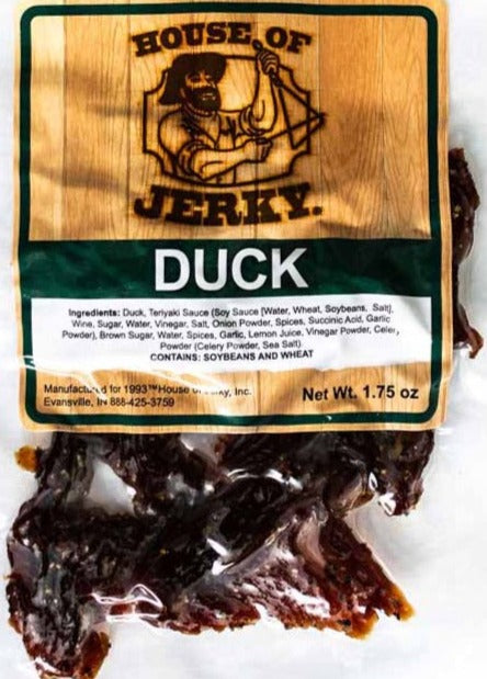 Washington State Jerky - Exotic Jerky - Duck Jerky - 1.75oz