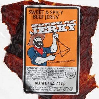 WASHINGTON STATE JERKY - BEEF JERKY - TOP-ROUND CUT JERKY